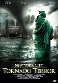 Plakat filmu Tornado w Nowym Jorku