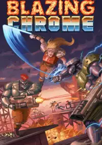 Plakat gry Blazing Chrome