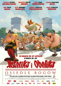 plakat filmu Asteriks i Obeliks: Osiedle Bogów