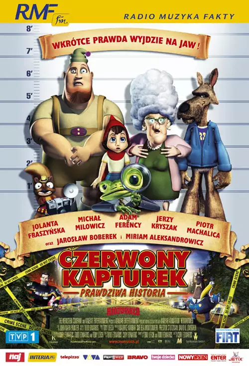 plakat filmu Czerwony Kapturek - Prawdziwa historia