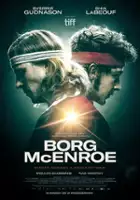 plakat filmu Borg/McEnroe. Między odwagą a szaleństwem