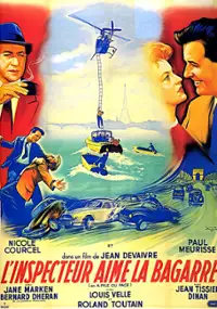 Plakat filmu L'inspecteur aime la bagarre