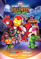 plakat filmu Spidey i Avengers: akcja Halloween!