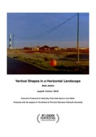 plakat filmu Vertical Shapes In a Horizontal Landscape