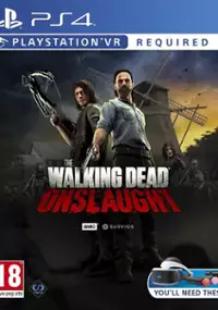 Plakat gry The Walking Dead Onslaught