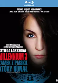 Plakat filmu Millennium: Zamek z piasku, kt&oacute;ry runął