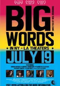 Plakat filmu Big Words
