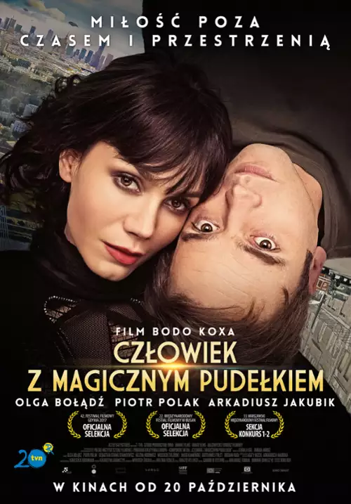 plakat filmu Człowiek z magicznym pudełkiem