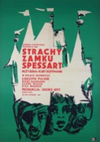 plakat filmu Strachy zamku Spessart