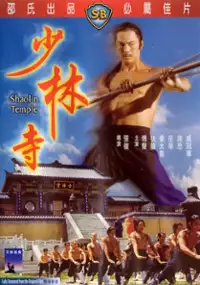 Plakat filmu Waleczni mnisi z klasztoru Shaolin