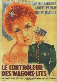 Plakat filmu Le contr&ocirc;leur des wagons-lits