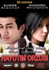 Plakat filmu Hayotim orzusi