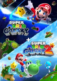 Plakat gry Super Mario Galaxy 1 + Super Mario Galaxy 2