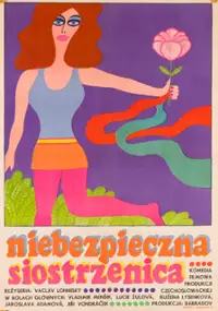 Plakat filmu Niebezpieczna siostrzenica