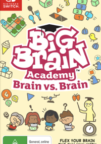 Plakat gry Big Brain Academy: Brain vs. Brain