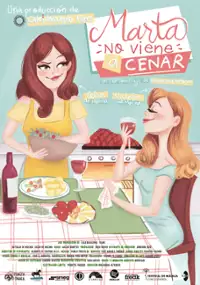 Plakat filmu Marta no viene a cenar