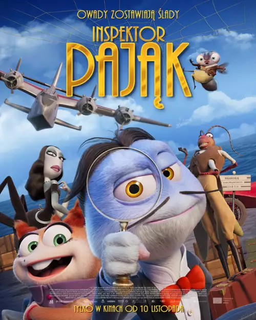 plakat filmu Inspektor Pająk