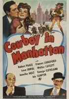 plakat filmu Cowboy in Manhattan
