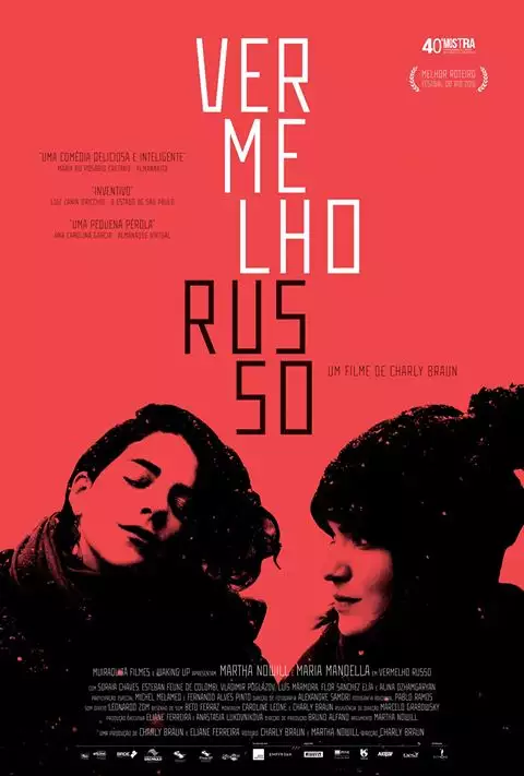 plakat filmu Rosyjska czerwień
