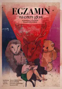 Plakat filmu Egzamin na cztery głosy