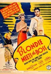 Plakat filmu Blondie Meets the Boss