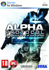 Plakat gry Alpha Protocol: Szpiegowska gra RPG