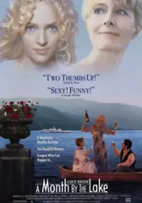 Plakat filmu Miesiąc nad jeziorem