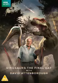 Plakat filmu David Attenborough: Dzień zagłady dinozaurów