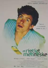 Plakat filmu Et rigtigt menneske