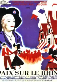 Plakat filmu Paix sur le Rhin