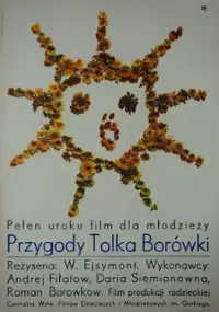 Plakat filmu Przygody Tolka Borówki