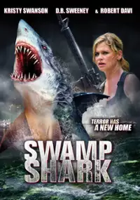 Plakat filmu Rekin z bagien