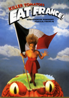 plakat filmu Krwiożercze pomidory atakują Francję