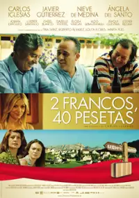Plakat filmu 2 francos, 40 pesetas