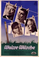 plakat filmu Weiße Wäsche