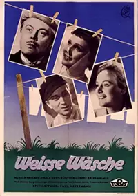 Plakat filmu Weiße Wäsche