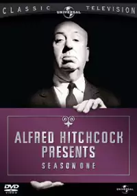 Plakat serialu Alfred Hitchcock Przedstawia