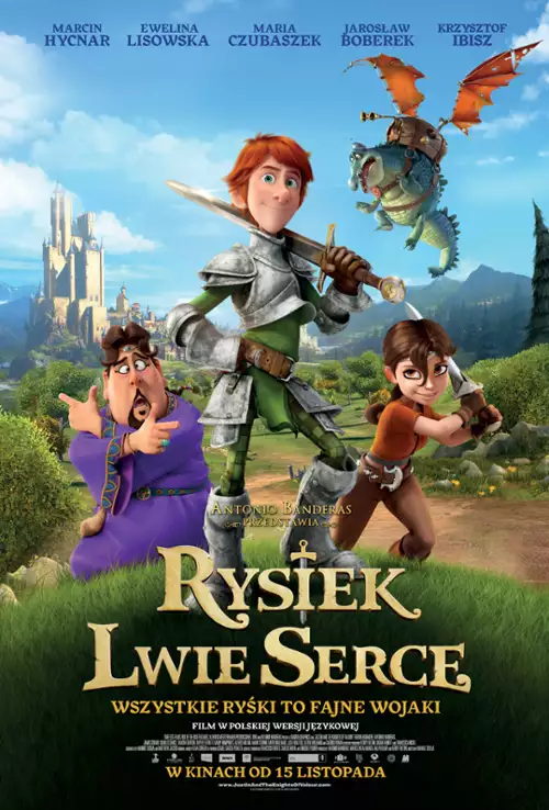 plakat filmu Rysiek Lwie Serce