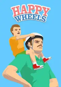 Plakat gry Happy Wheels