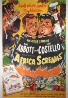 plakat filmu Abbott i Costello - afrykańska przygoda