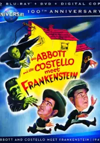 Plakat filmu Abbott i Costello spotykają Frankensteina