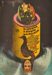 Plakat filmu Królewna z długim warkoczem
