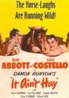 plakat filmu Abbott i Costello na wyścigach