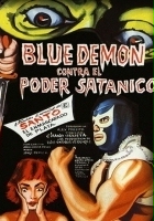 plakat filmu Blue Demon contra el poder satánico