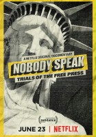 plakat filmu Ani słowa: Bitwa o wolność prasy