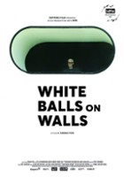 plakat filmu Białe jaja na ścianach