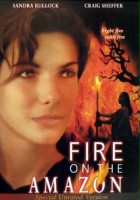 plakat filmu Amazonka w ogniu
