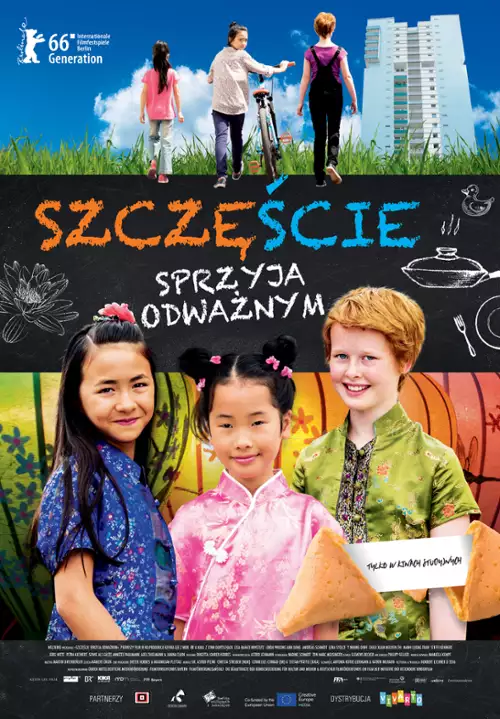 plakat filmu Szczęście sprzyja odważnym