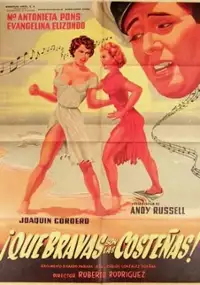 Plakat filmu Qué bravas son las costeñas