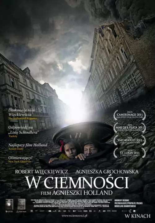 plakat filmu W ciemności
